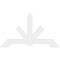 Ekena Millwork Vanguard Architectural Grade PVC Gable Bracket, 72"W x 42"H x 2"D x 6"F, 14/12 Pitch GBP072X42X0206VAN00 - alternate 3